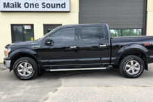 2019 Ford F-150 with professional window tint in North Bay
